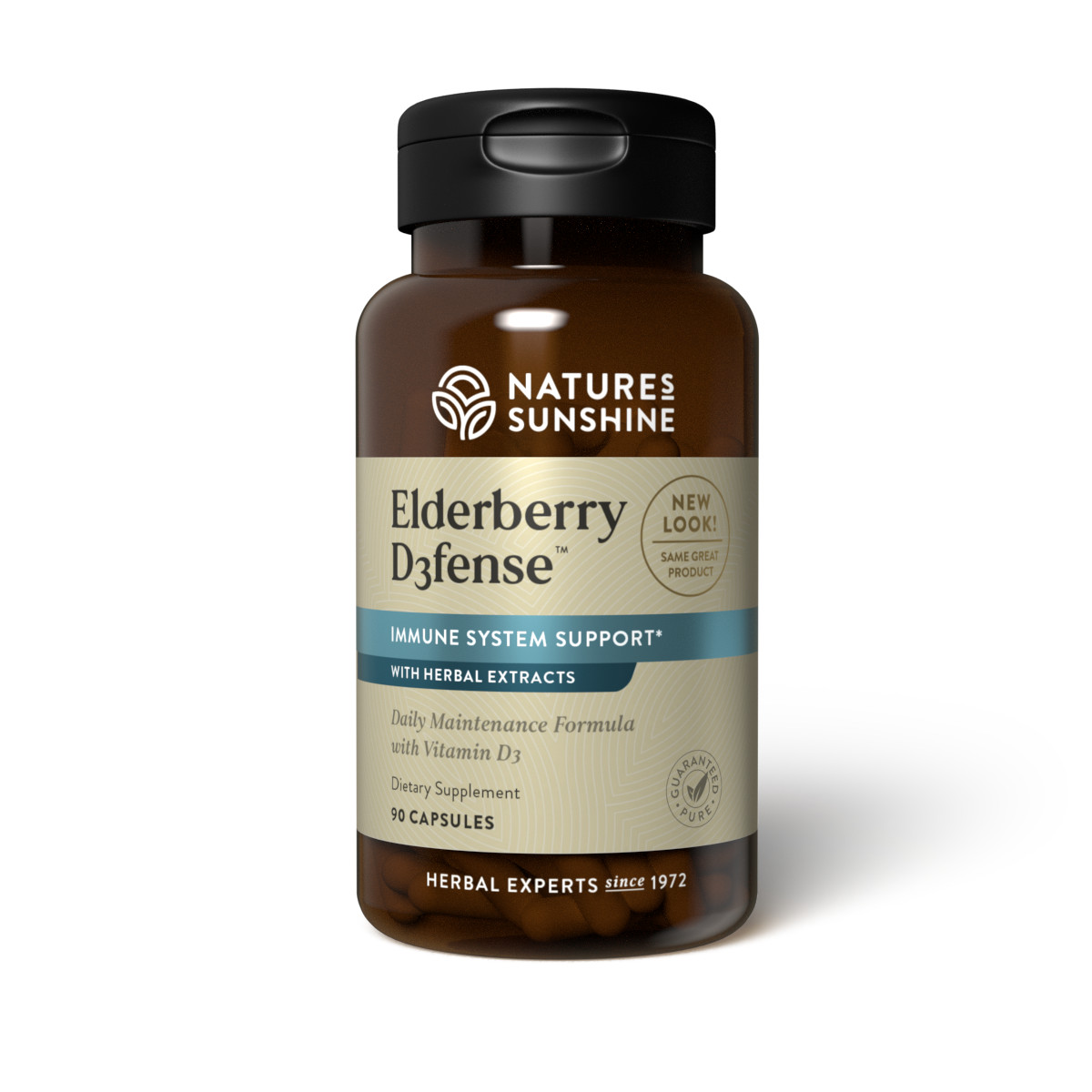 Elderberry D3fense 90 Capsules-Nature's Sunshine-Matakana Pharmacy