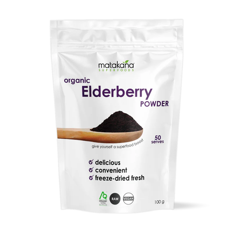 Image of Elderberry Organic Powder 100g