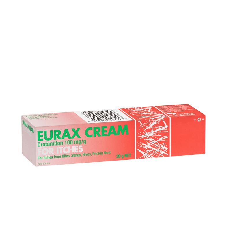 Eurax Cream 10% 20g-Matakana Pharmacy