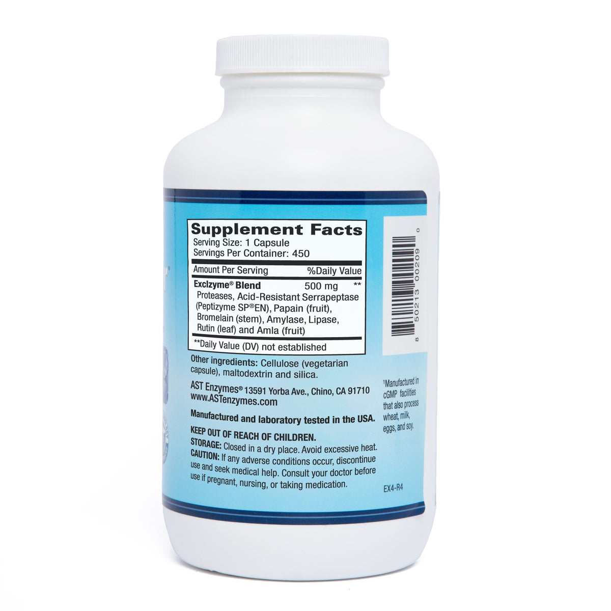 Image of Excellacor 90caps supplement facts