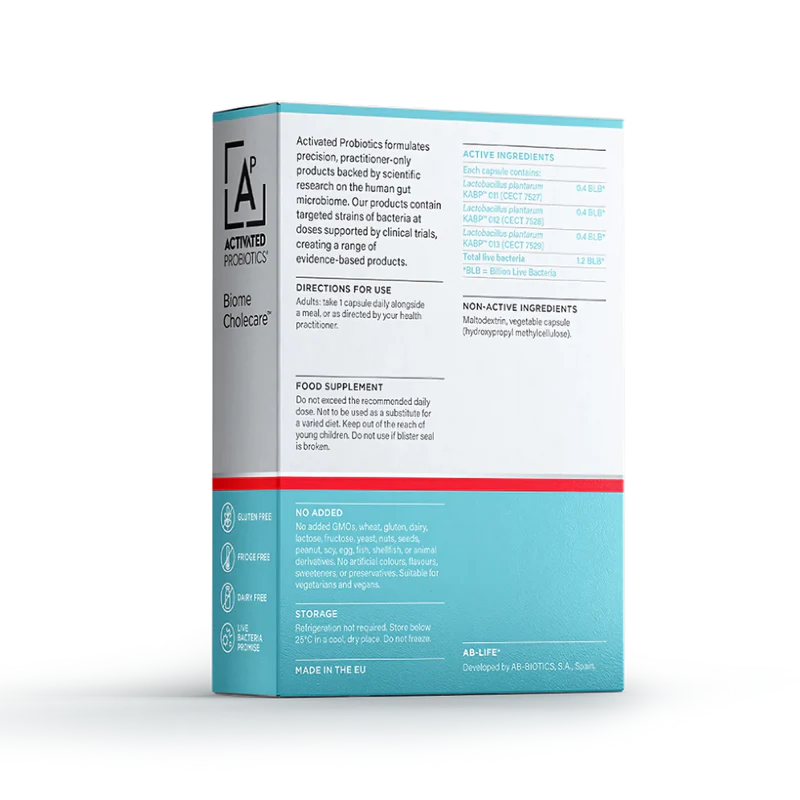 Biome Cholecare Probiotic 30 Capsules-Activated Probiotics-Matakana Pharmacy