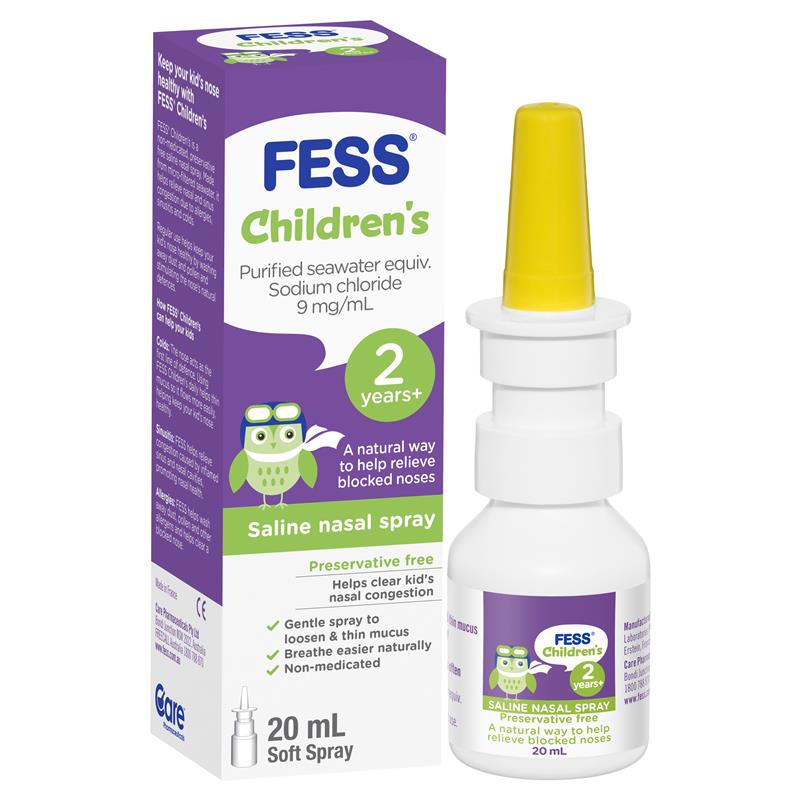 FESS Childrens Nasal Spray 20ml-Matakana Pharmacy