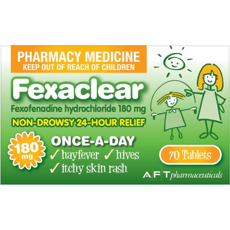 FEXACLEAR Tablet 180mg 70s-Matakana Pharmacy