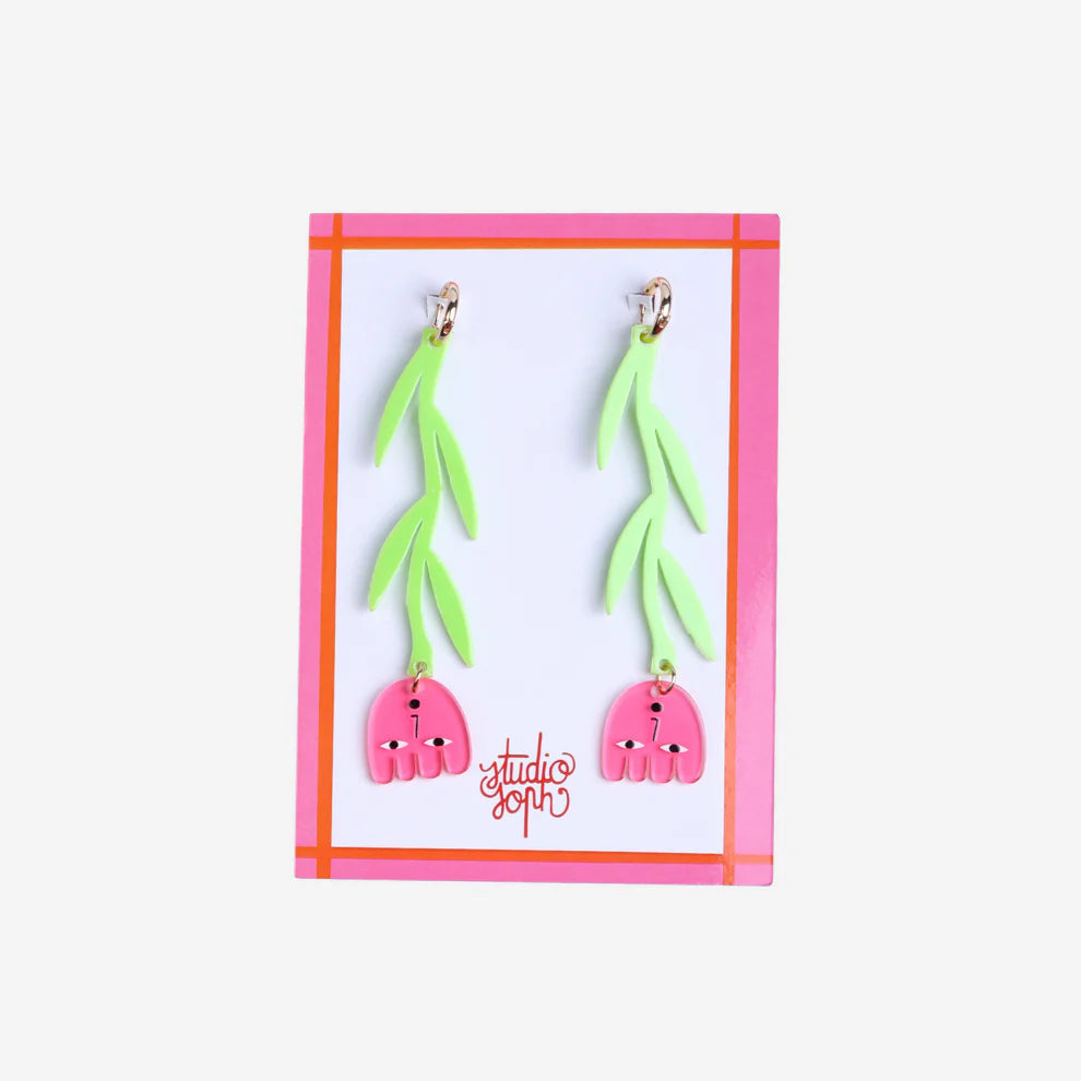 Flower Drops Earrings-Studio Soph-Matakana Pharmacy