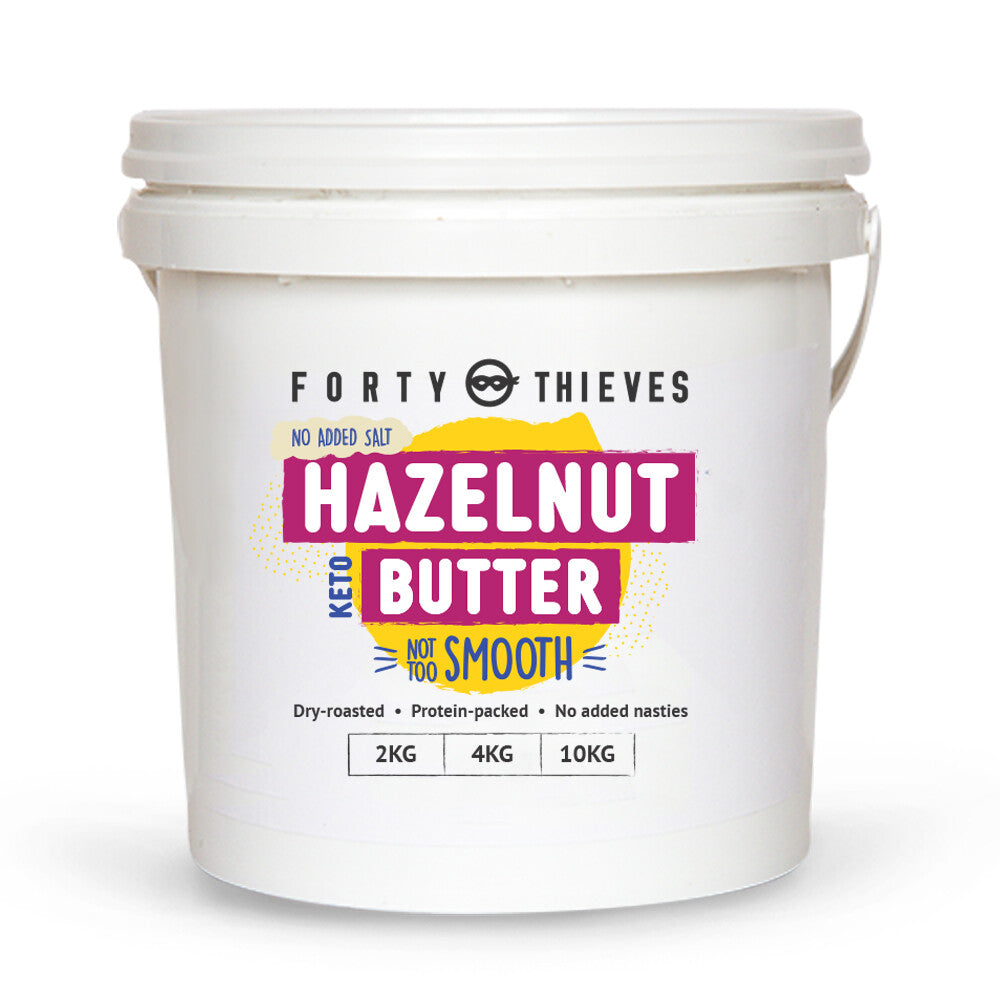 Hazelnut Chocolate Smooth 2kg Catering Pail, front of the catering pail