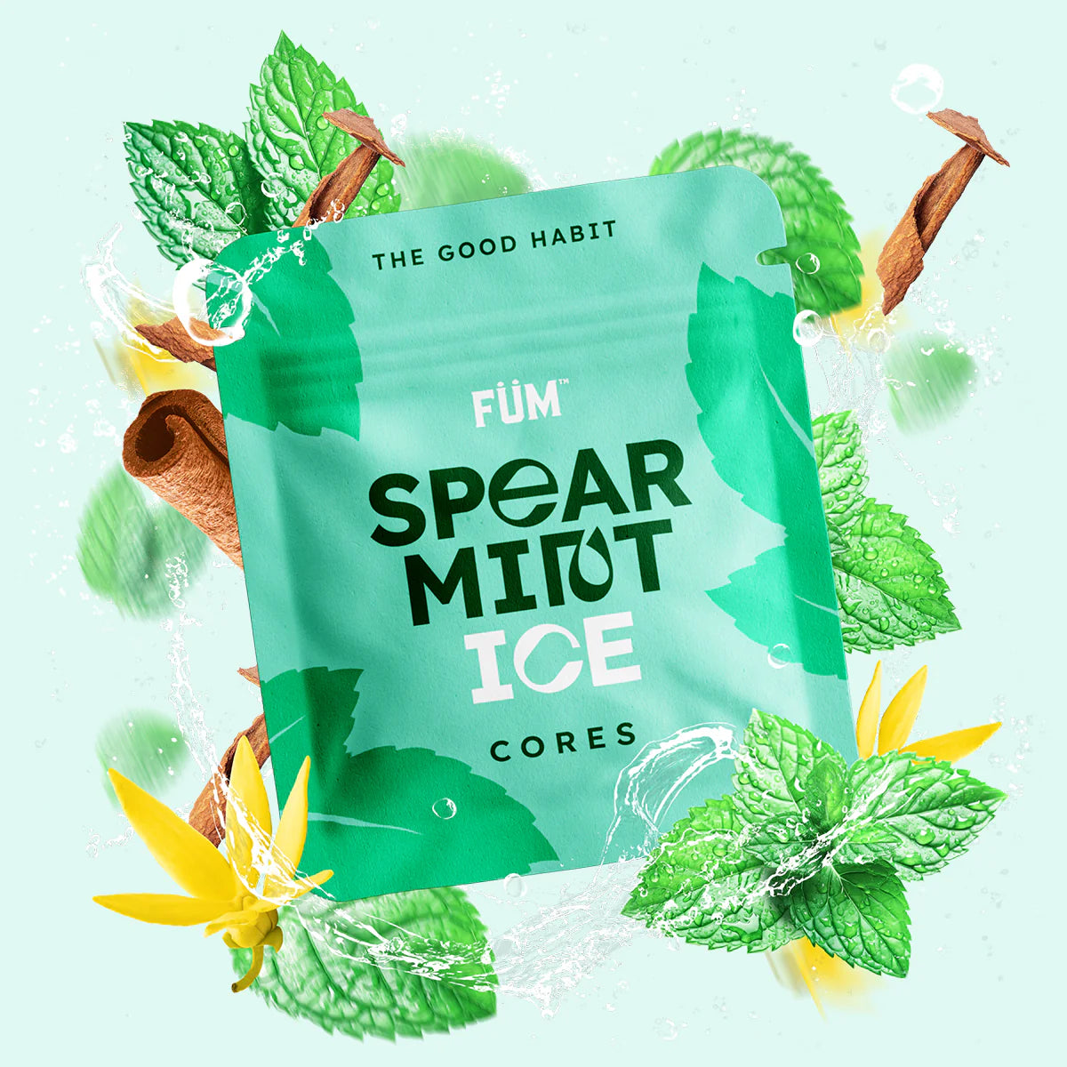 Spearmint Ice Cores 3 Pack-FUM-Matakana Pharmacy