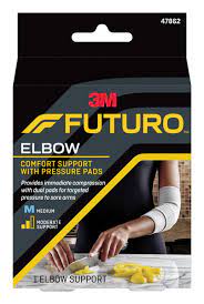 FUTURO Comfort Elbow Support + Pressure Pads M-Matakana Pharmacy