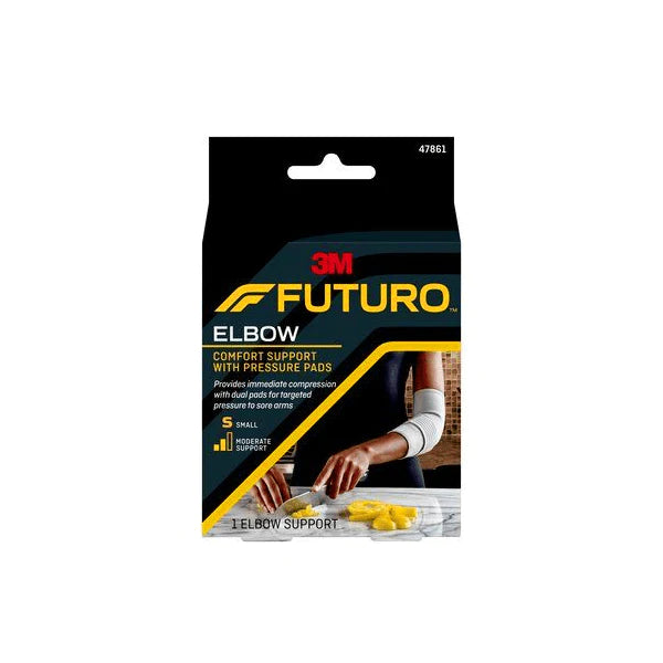 FUTURO Comfort Elbow Support + Pressure Pads S-Matakana Pharmacy