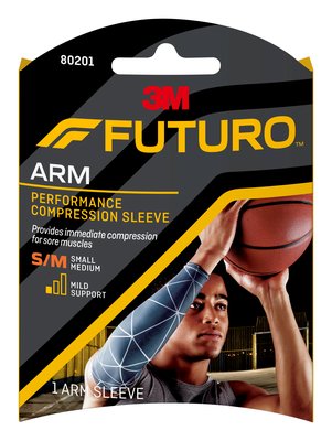 FUTURO Performance Compression Sleeve Arm S/M-Matakana Pharmacy
