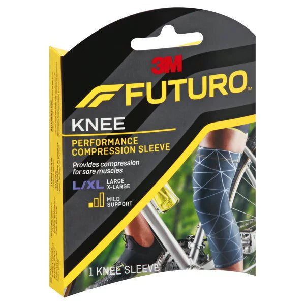 FUTURO Performance Compression Sleeve Knee L/XL-Matakana Pharmacy