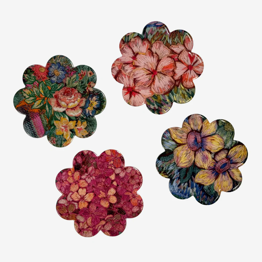 Coaster Set of 4 - Meadow-Fleur Woods-Matakana Pharmacy