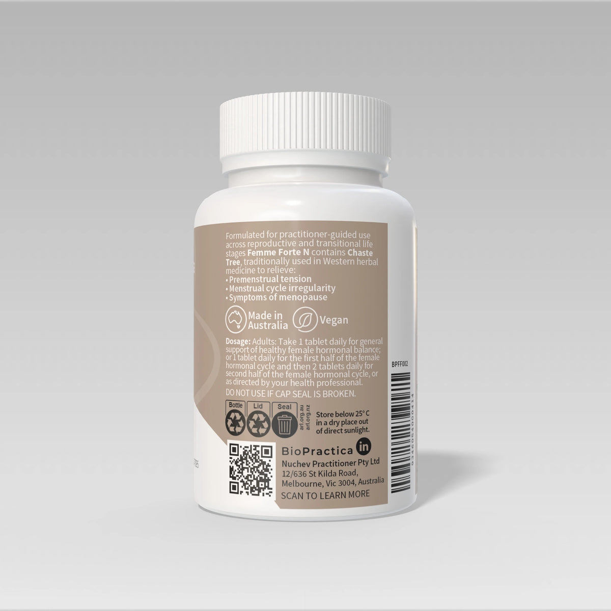 Femme Forte N 45 Tablets | Biopractica-Bio-Practica-Matakana Pharmacy