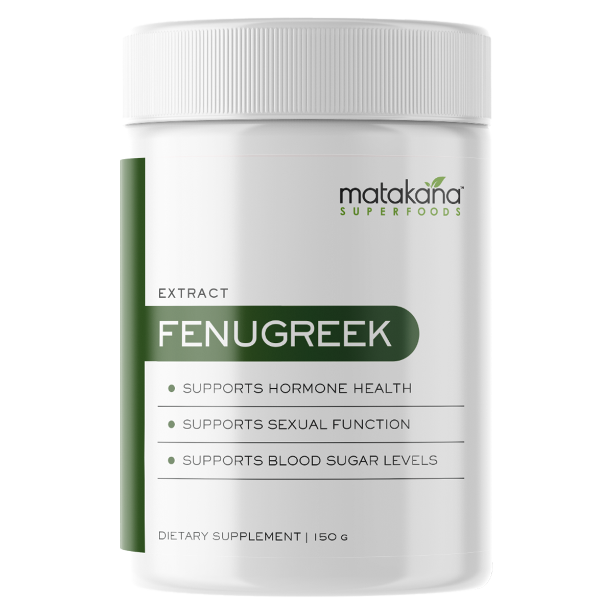 Fenugreek Extract Powder 150g-Matakana Superfoods-Matakana Pharmacy