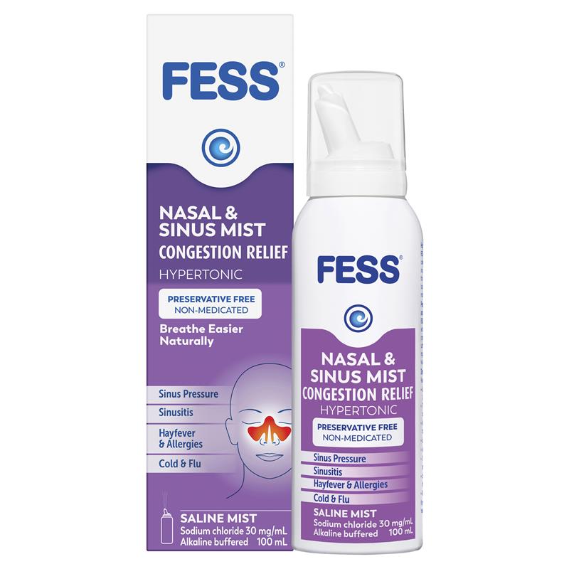 Fess SinuCleanse Spray 100ml-Matakana Pharmacy
