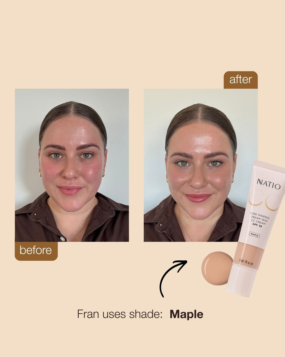 Dream Skin CC Cream SPF50 Maple 30ml