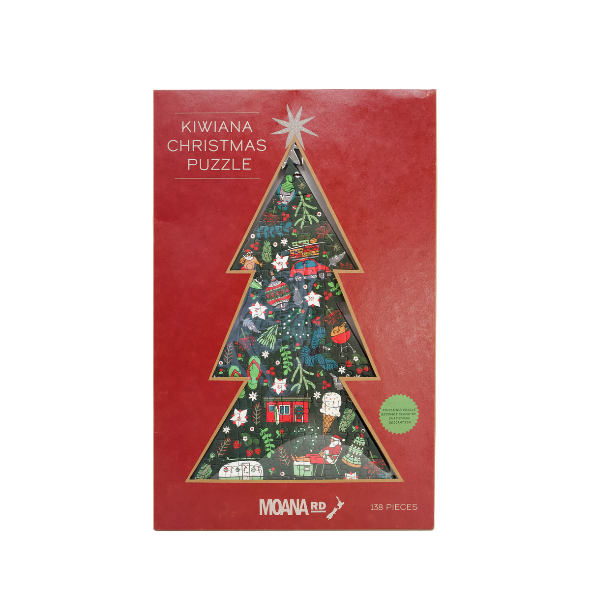 Kiwiana Christmas Puzzle 25x38cm