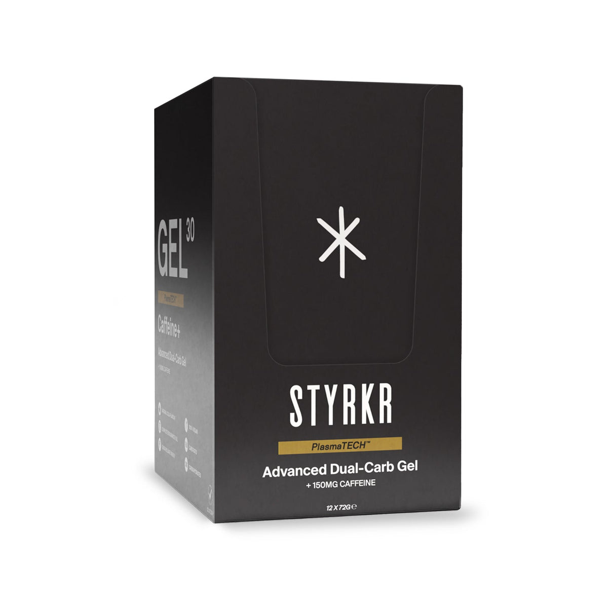Styrkr Gel GEL30 Caffeine Dual-Carb Energy Gel Cola