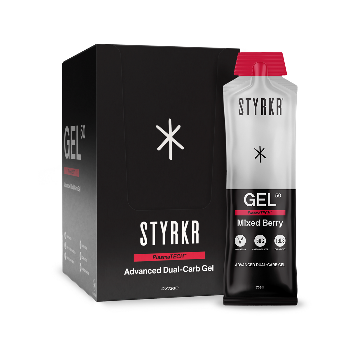 Styrkr Gel GEL50 Mixed Berry Dual-Carb