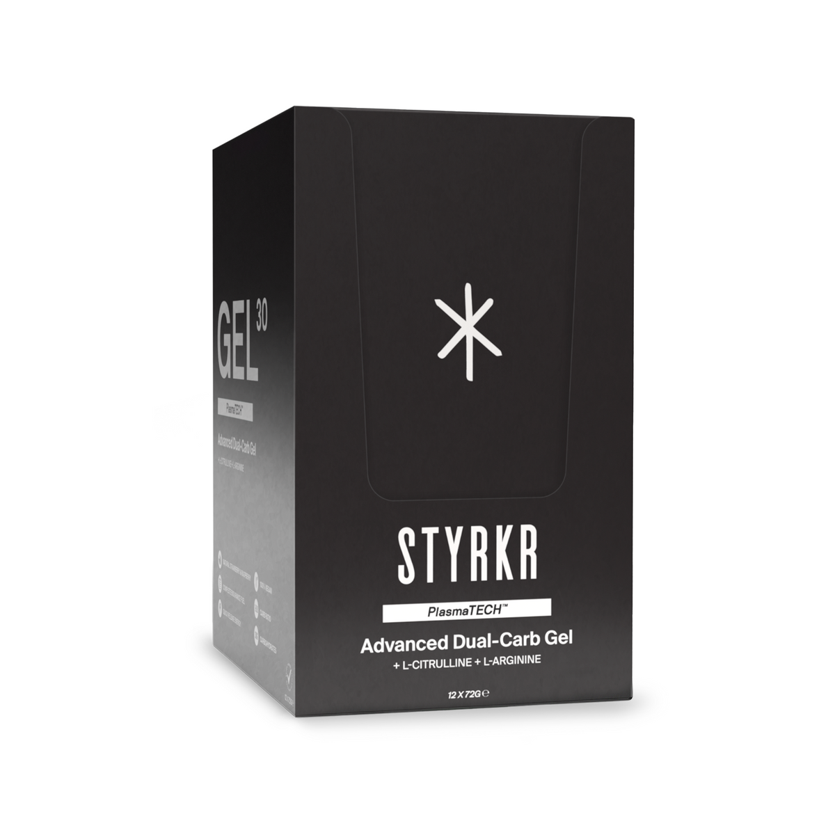 Styrkr Gel GEL30 Citrulline Dual-Carb Energy Gel Strawberry/Raspberry
