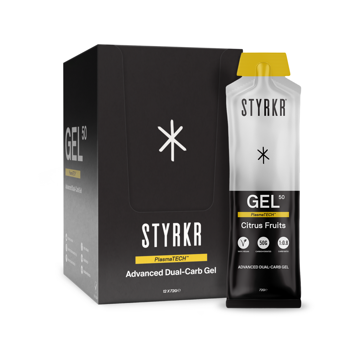 Styrkr Gel GEL50 Citrus Fruits Dual-Carb