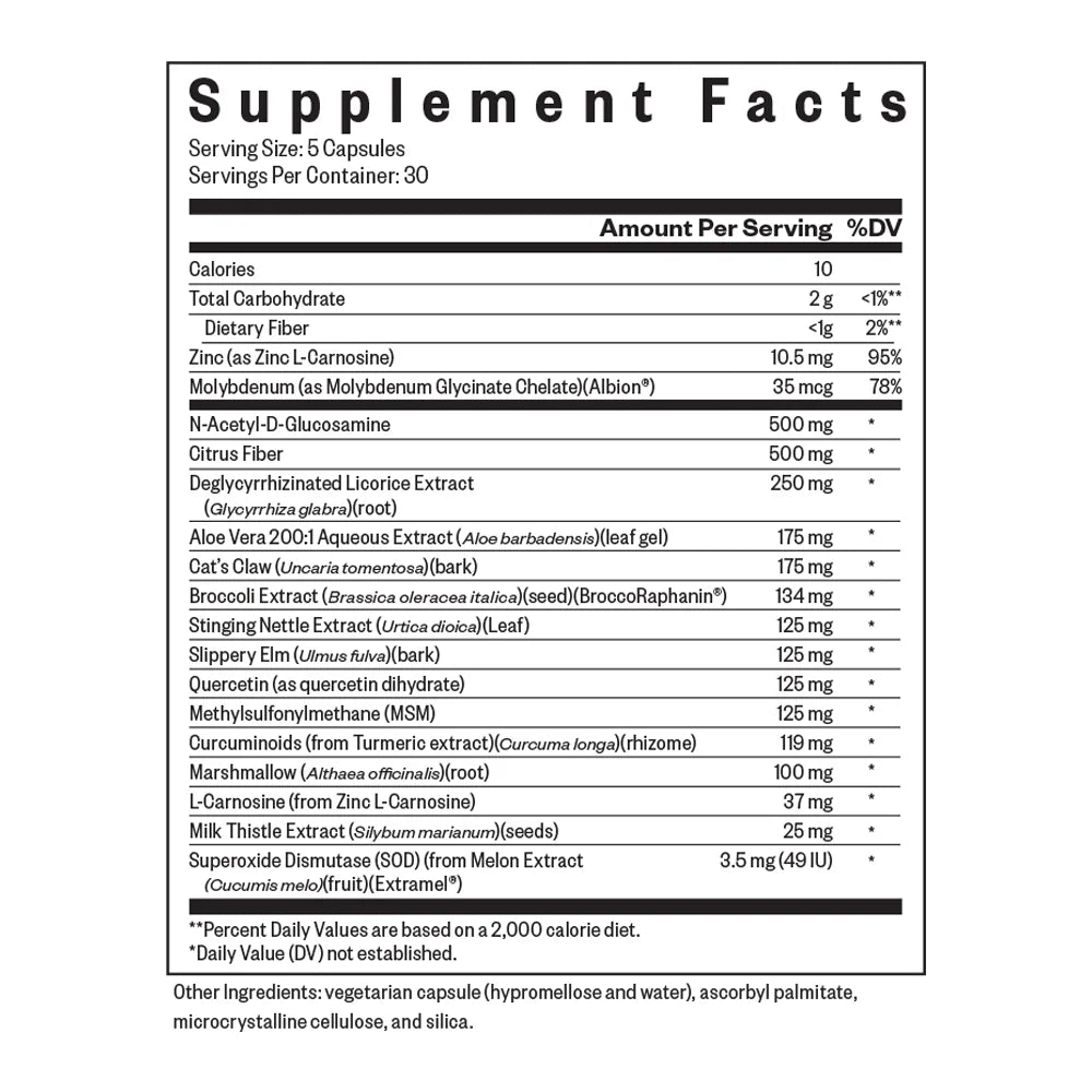 Gut Nutrients 150caps-Seeking Health-Matakana Pharmacy