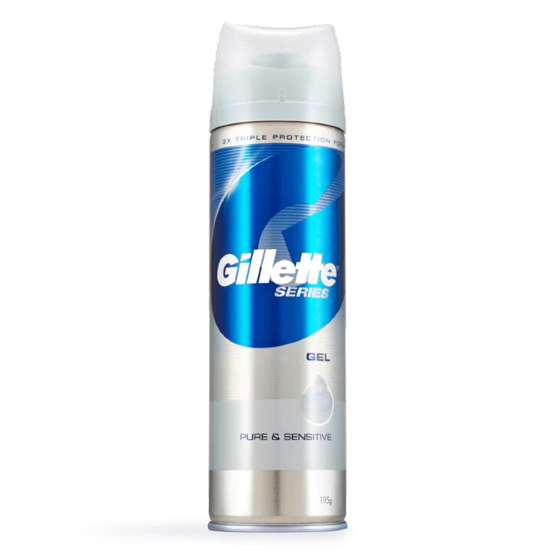 GILLETTE Series Pure Sensitive Gel 200ml-Matakana Pharmacy