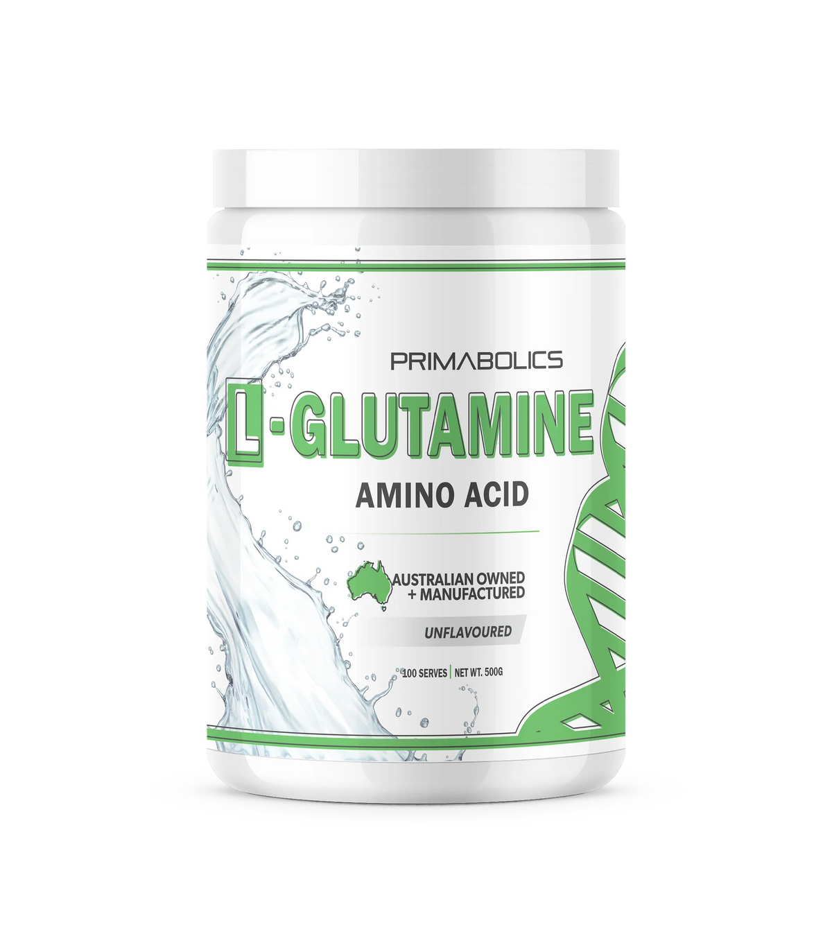 L Glutamine Powder Unflavoured 350g-Primabolics-Matakana Pharmacy