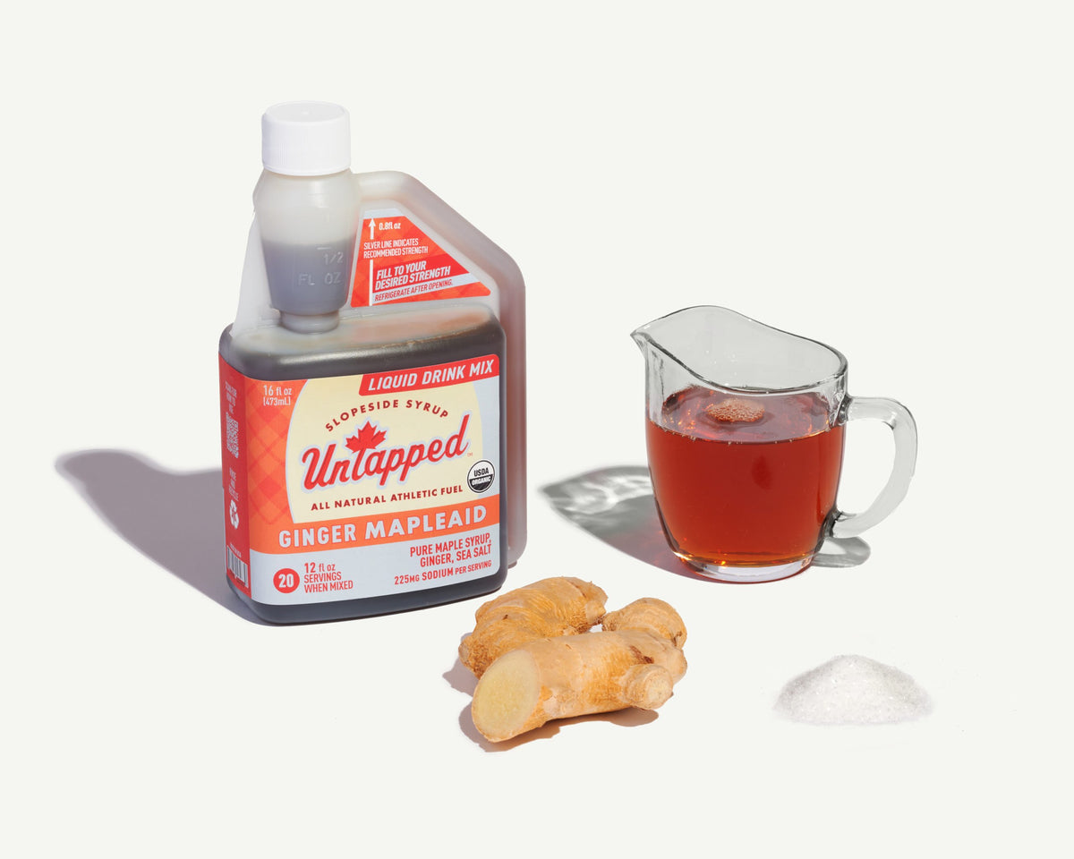 UnTapped Mapleaid Ginger Electrolyte + Carb 20 serving Bulk Bottle