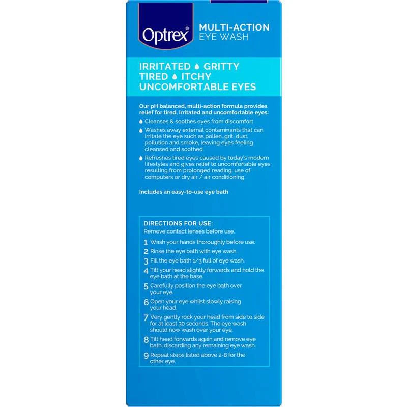 Eye Wash with Bath 300ml-OPTREX-Matakana Pharmacy