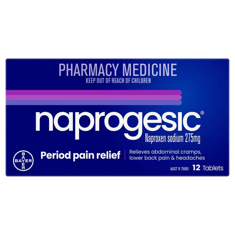 NAPROGESIC Tabs 275mg 12s-Bayer-Matakana Pharmacy
