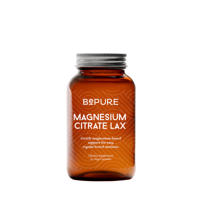 Magnesium Citrate Lax 60 Capsules | BePure-BEPURE-Matakana Pharmacy