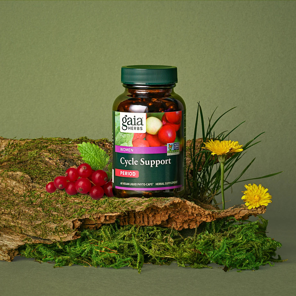 Gaia Herbs Cycle Support, product photo