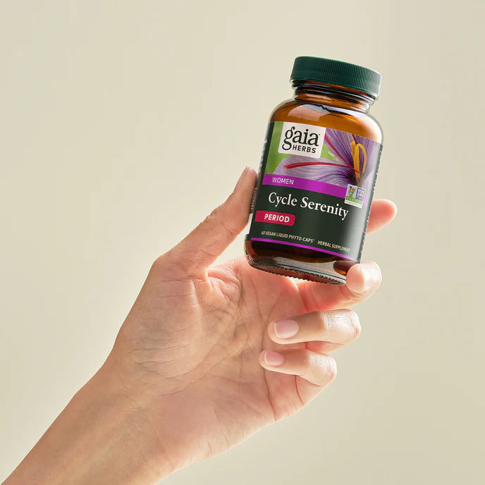 Gaia Herbs Period Cycle Serenity, product photo