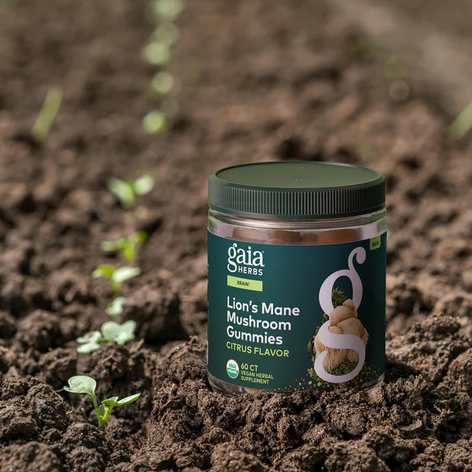 Gaia Herbs Lion's Mane Gummies, product photo