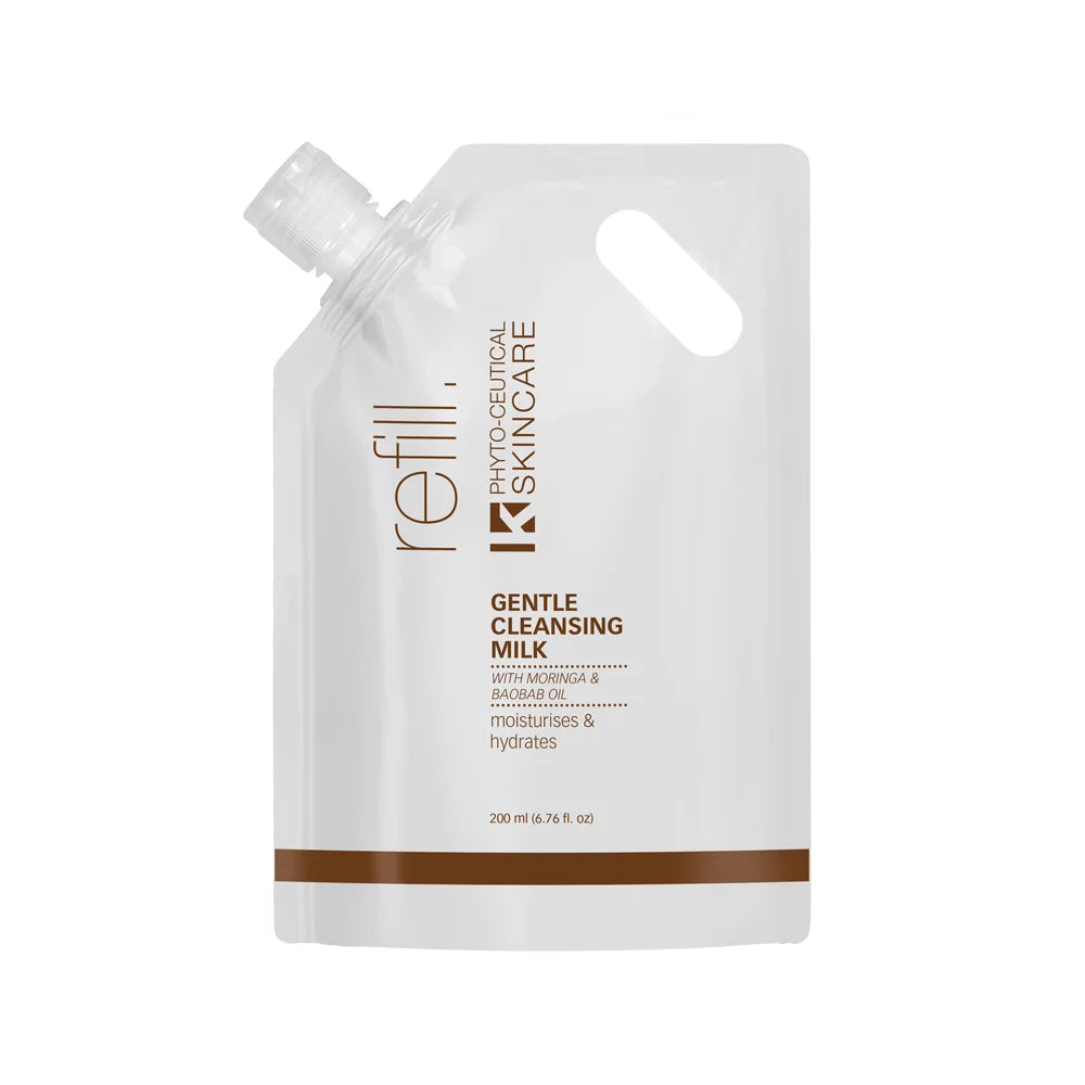 Gentle Cleansing Milk Refill 200ml-K Phyto-Ceutical Skincare-Matakana Pharmacy