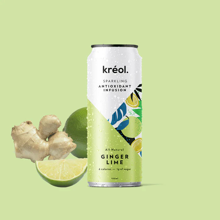 Antioxidant Infusion Ginger Lime Carton 12x330ml-Matakana Pharmacy