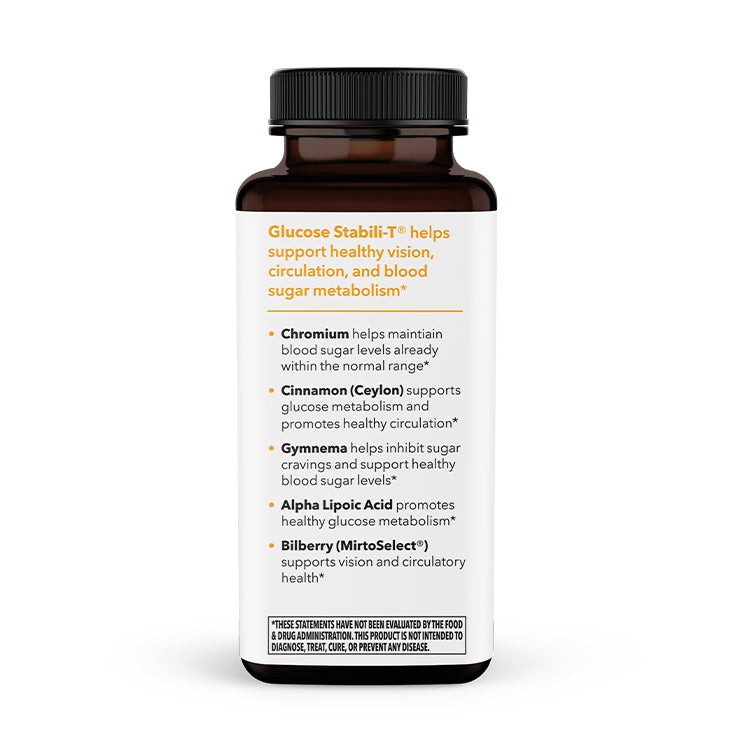 Image of Glucose Stabili-T 90vcaps ingredients