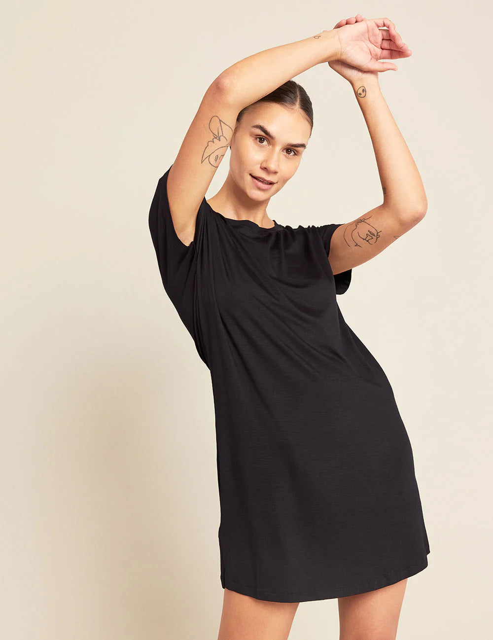 BOODY Goodnight Nightdress Black XL-Matakana Pharmacy