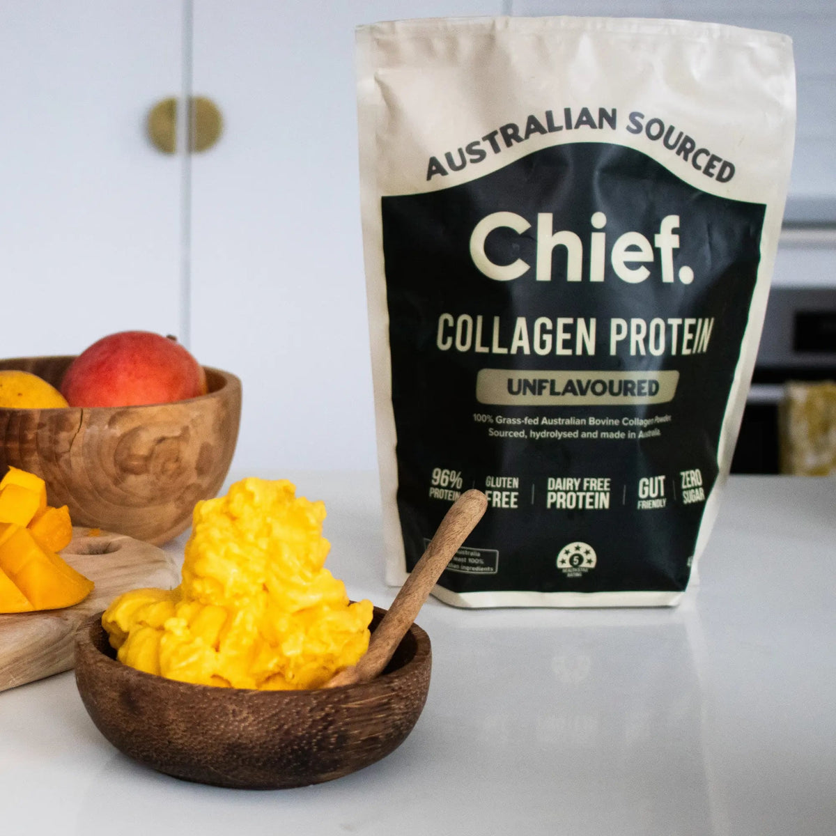 Collagen Protein Unflavoured Powder 450g-Chief-Matakana Pharmacy