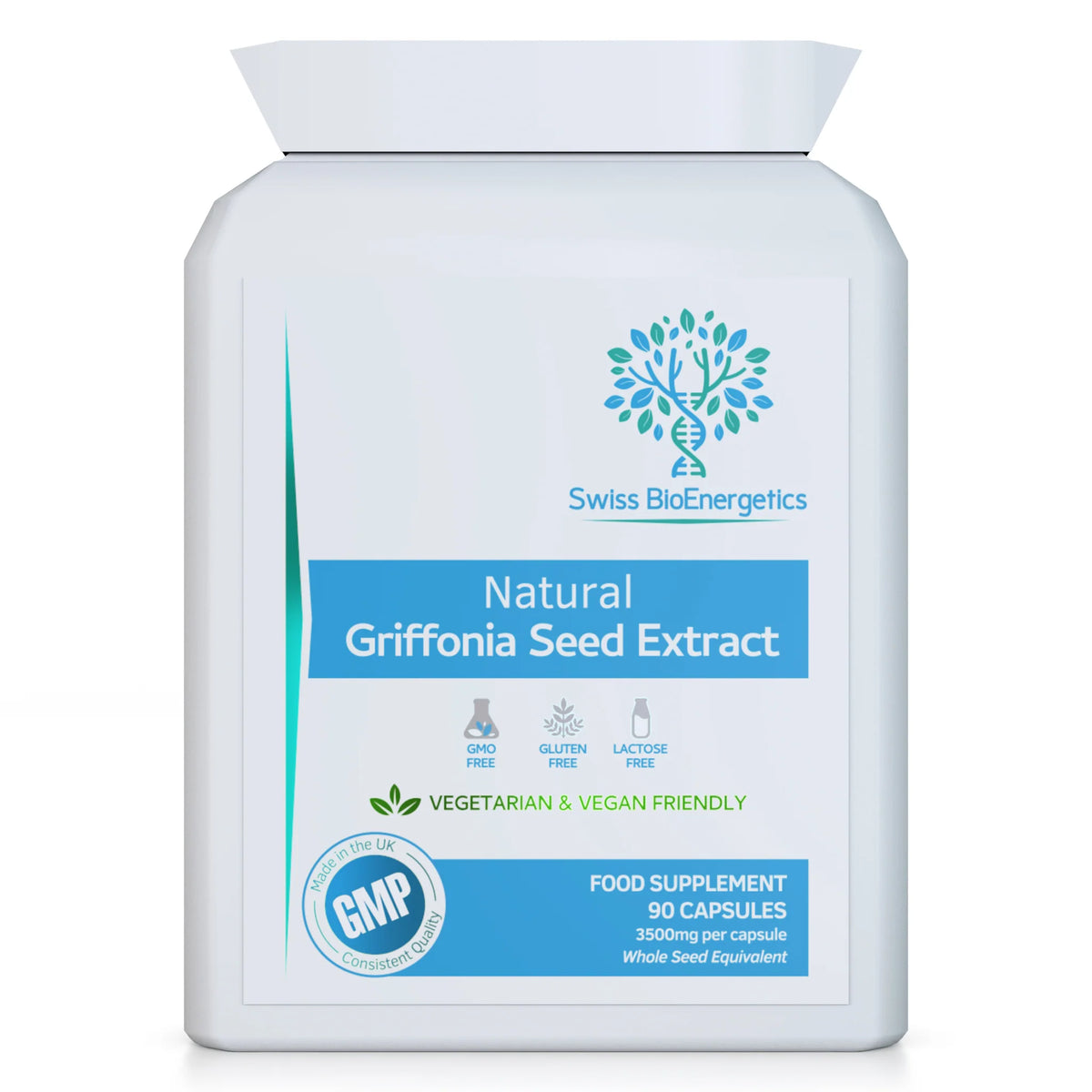 Griffonia Seed Extract (previously 5-HTP Double Strength)-Swiss Bioenergetics-Matakana Pharmacy