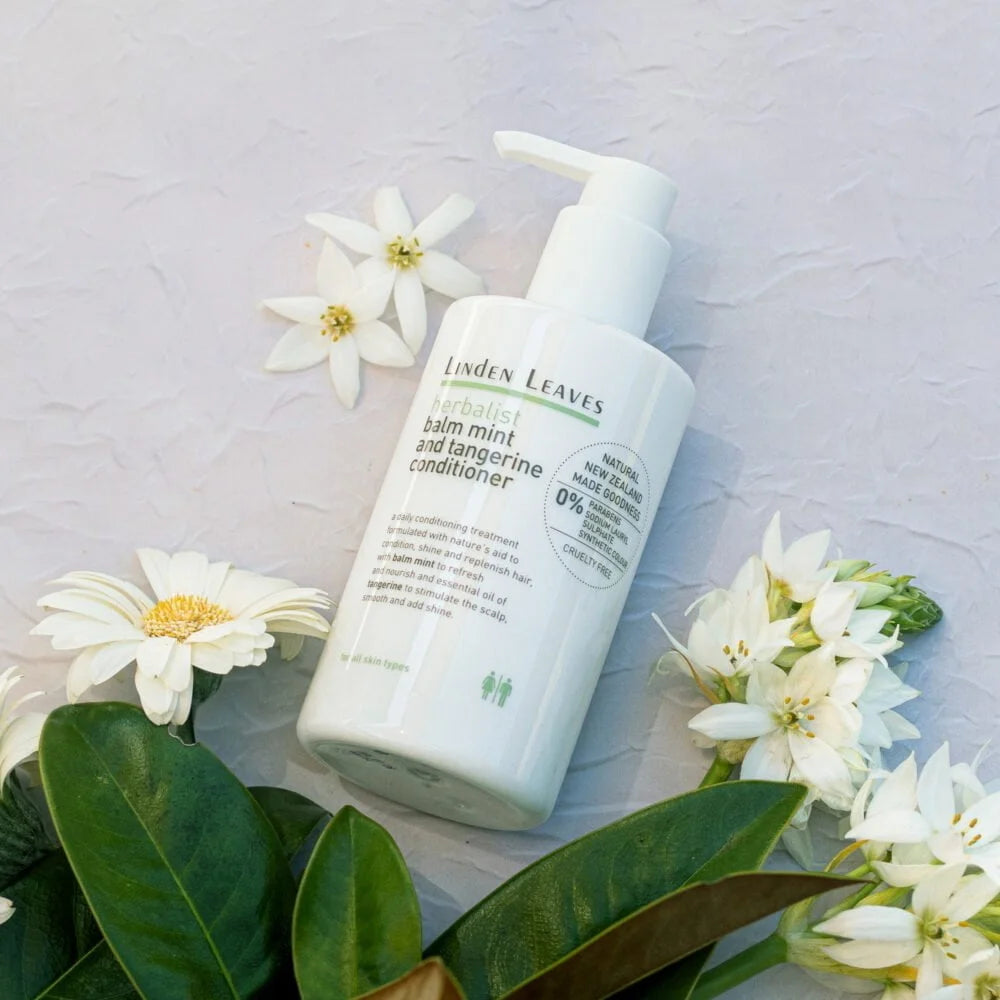 Balm Mint & Tangerine Conditioner 300ml-Linden Leaves-Matakana Pharmacy