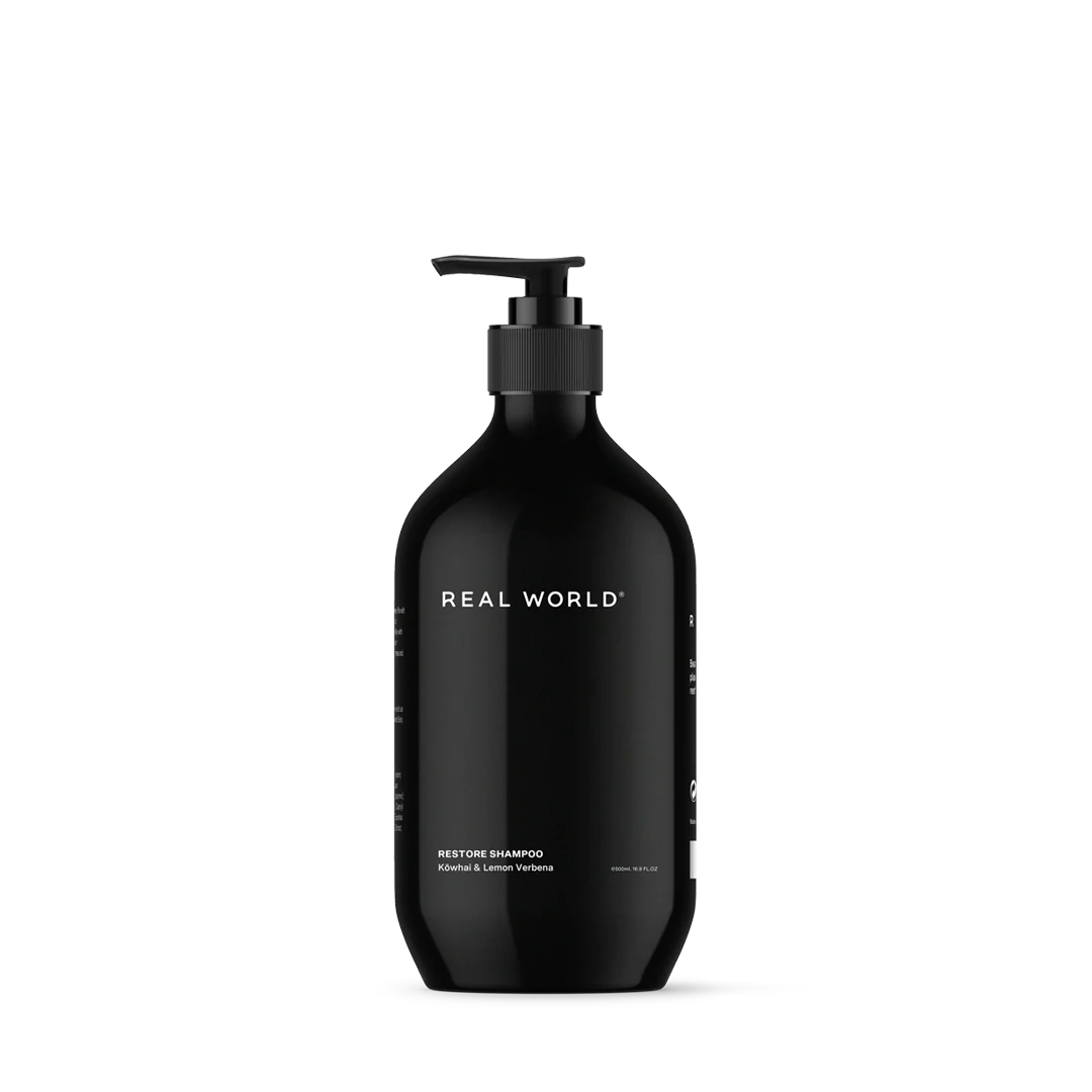 Kowhai & Lemon Verbena Shampoo 500ml-Real World-Matakana Pharmacy