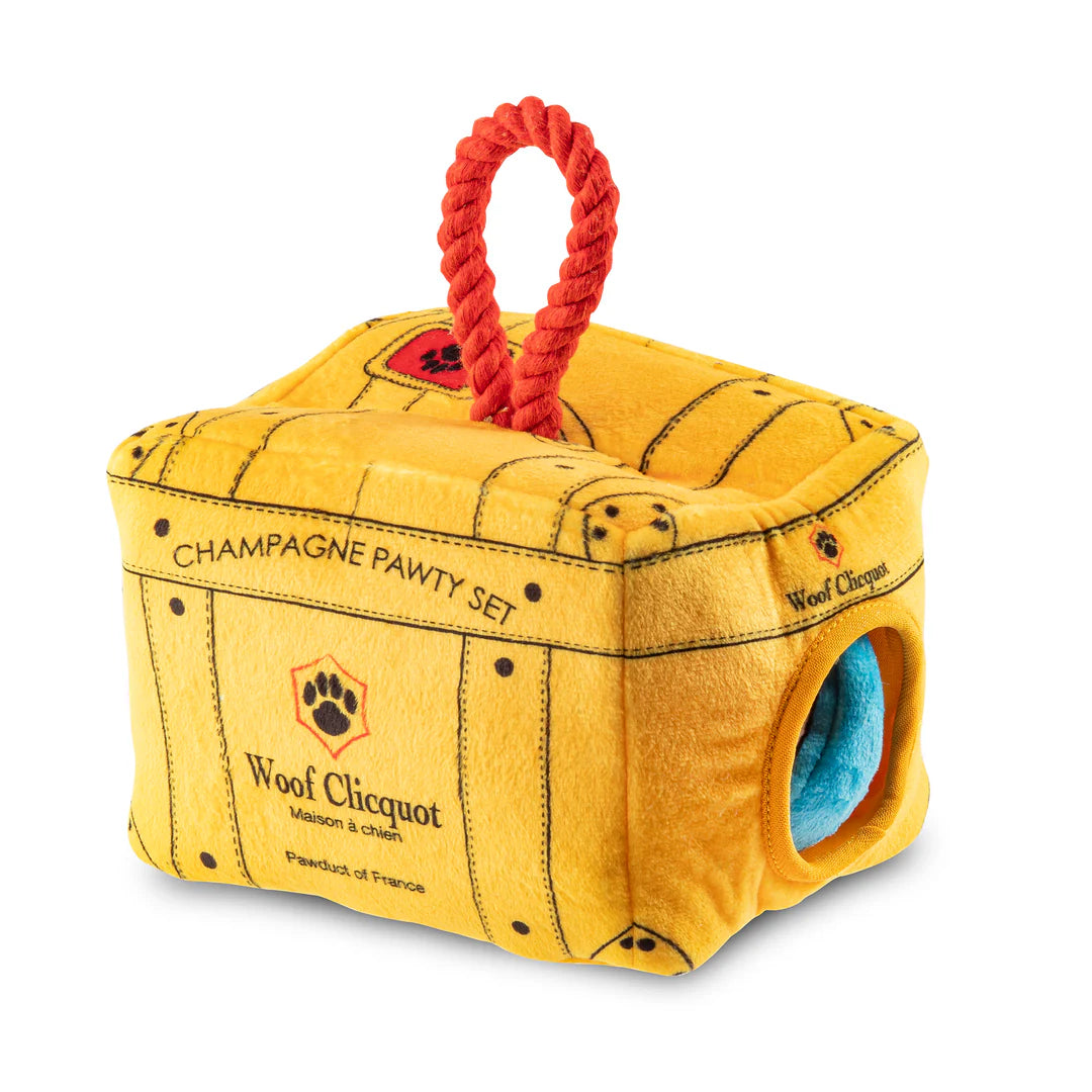 Woof Clicquot - Pawty Set Burrow Dog Toy-Haute Diggity Dog-Matakana Pharmacy