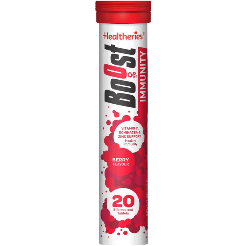 HEALTHERIES Boost Immunity Berry 20tabs-Matakana Pharmacy