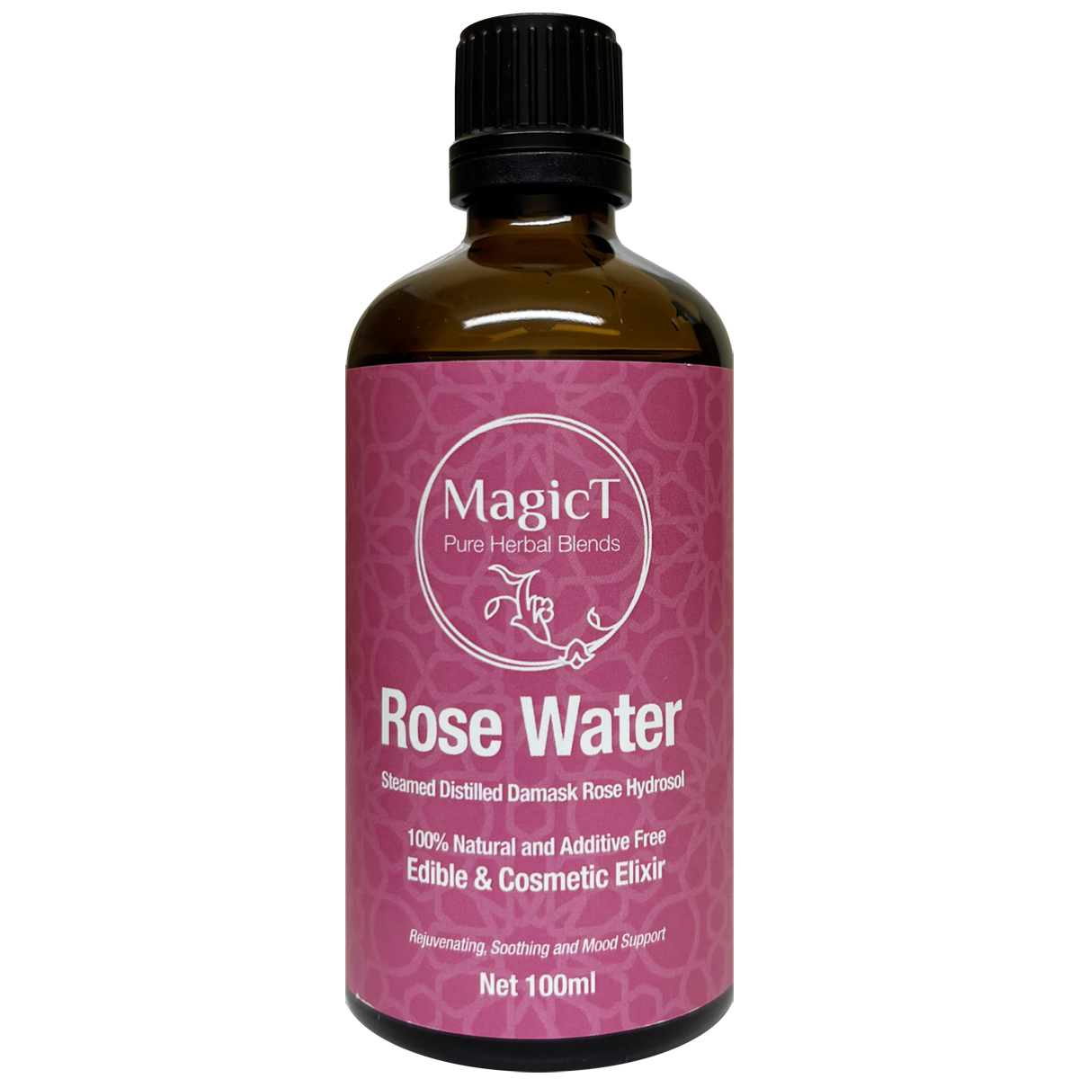MagicT Herbal Hydrosol Waters ? Rose Water 100ml-Magic T-Matakana Pharmacy