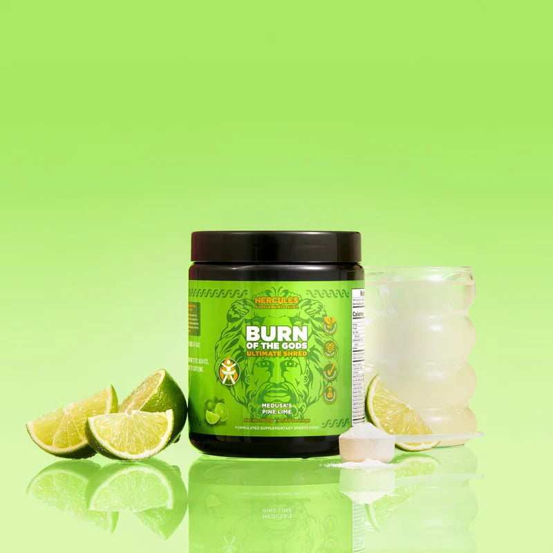 Burn of the Gods Fat Burner Lime 100g-Hercules-Matakana Pharmacy