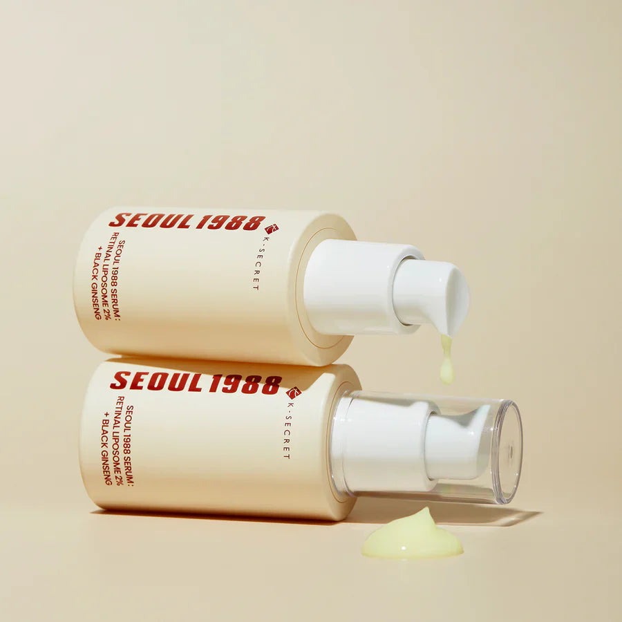 Seoul 1988 Serum: Retinal Liposome 2% + Black Ginseng 30ml-KSECRET-Matakana Pharmacy