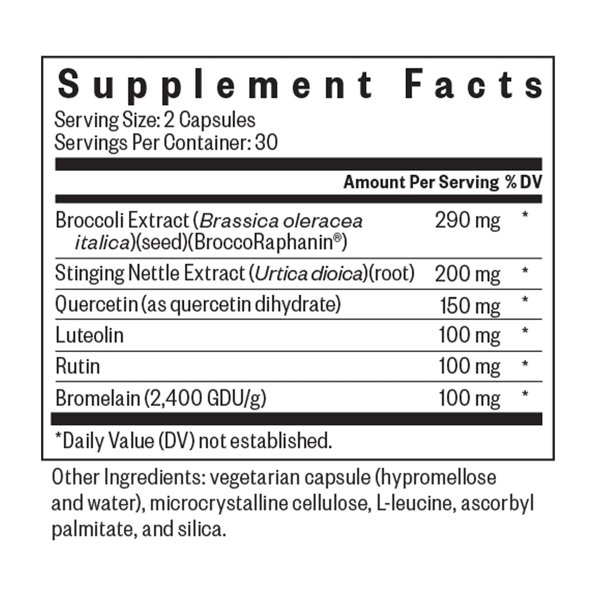 Histaminx 60caps-Seeking Health-Matakana Pharmacy