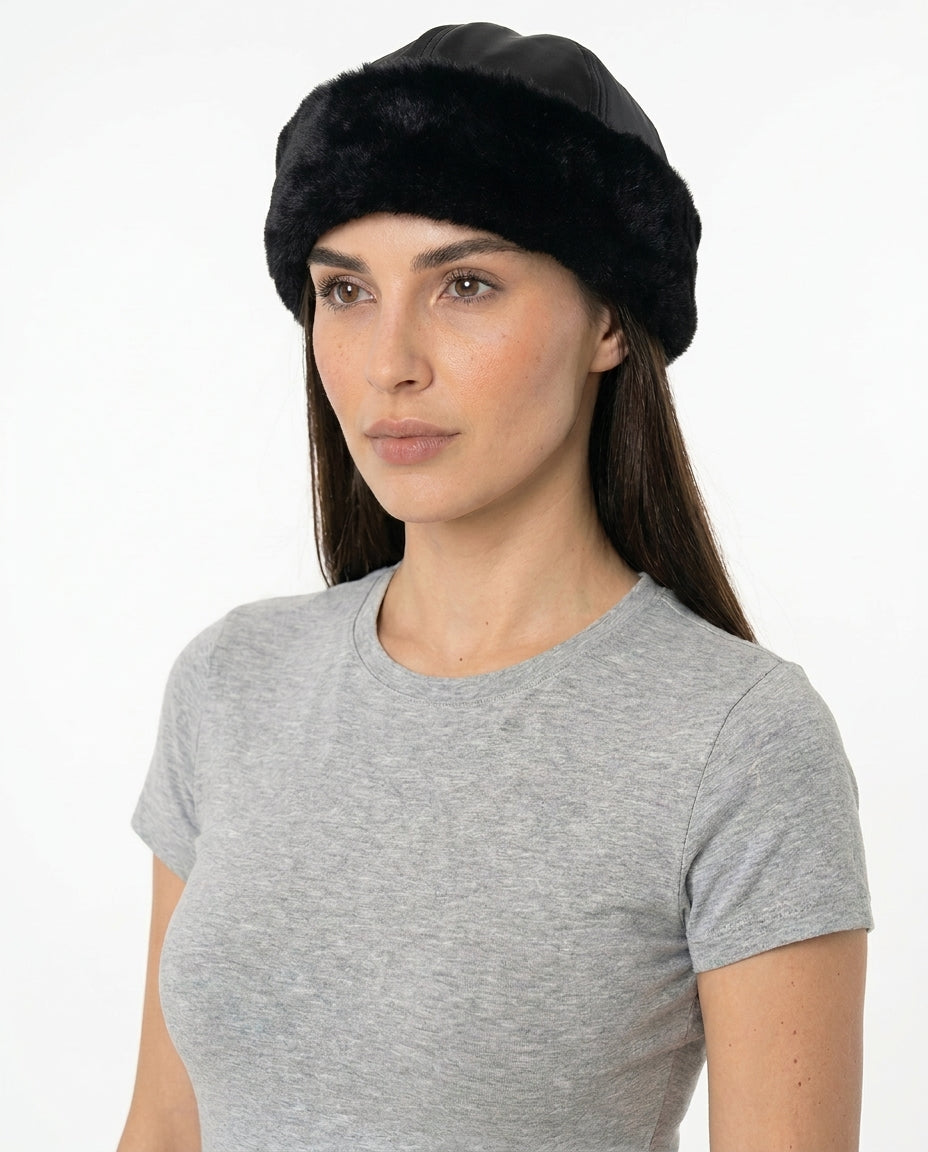 HJ2683 CARTIA FAUX FUR HAT