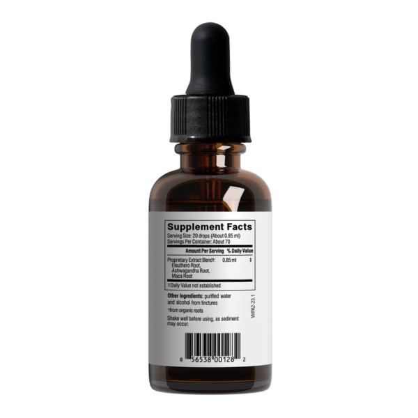 Image of Herbal HPA - Liquorice Free 30ml supplement facts